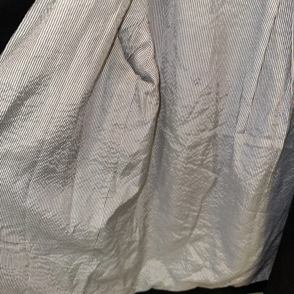 Anthropologie Cartonnier Open Front Drapey Blazer Chic Career Jacket Sz XS - Picture 4 of 7